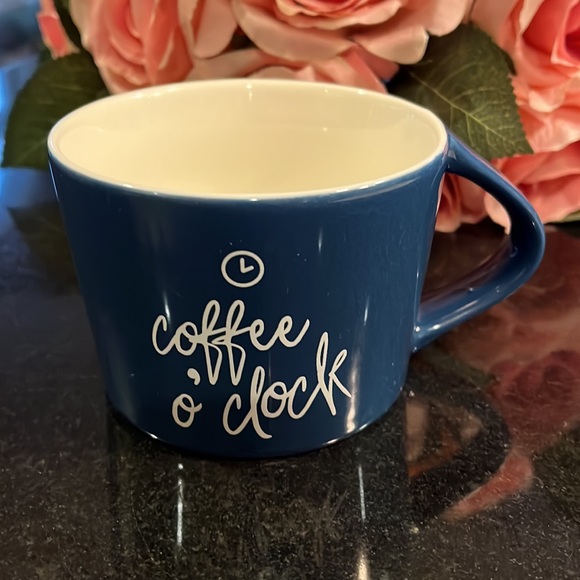 Coffee Mug - Porcelain - "coffee o'clock" - Picture 4 of 7